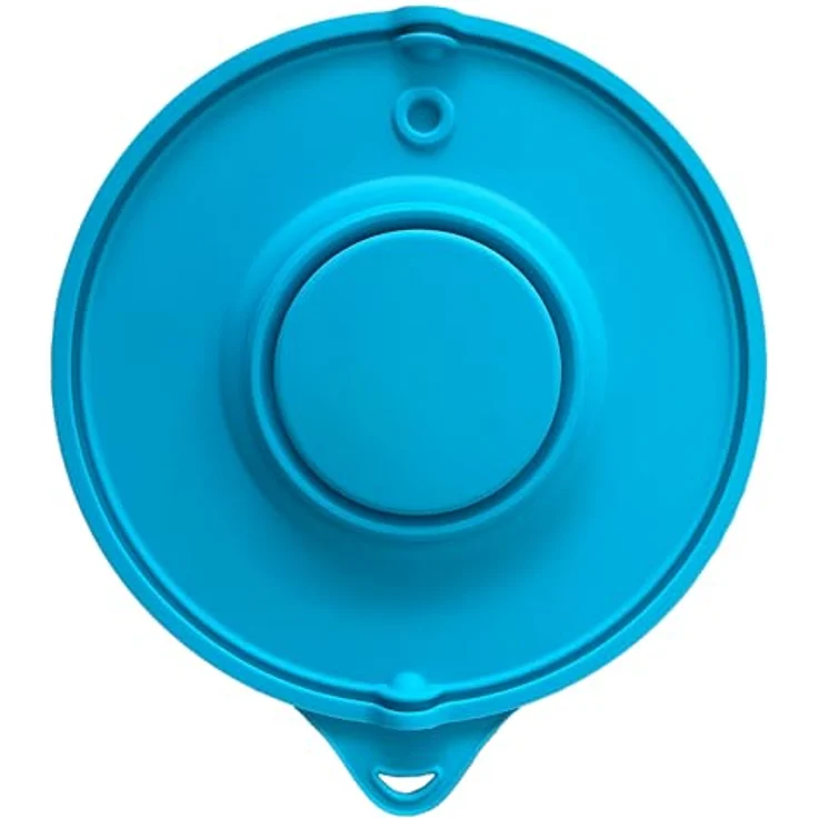 Kenny Professional Silikon Profi-Frischhaltedeckel "Überzieher" kompatibel mit Kenwood Cooking Chef XL Connect, spülmaschinenfest mit Airlock-Ventil, Aquamarin – Bild 3