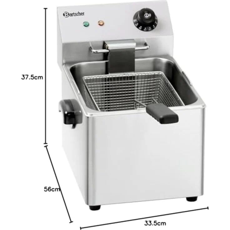 Bartscher Fritteuse SNACK III A162810E – Bild 5