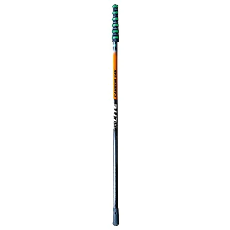 Unger CF86G nLite Karbon 24K Teleskopische Hauptstange, Orange/Schwarz, 6 Elemente, 8,60m Länge