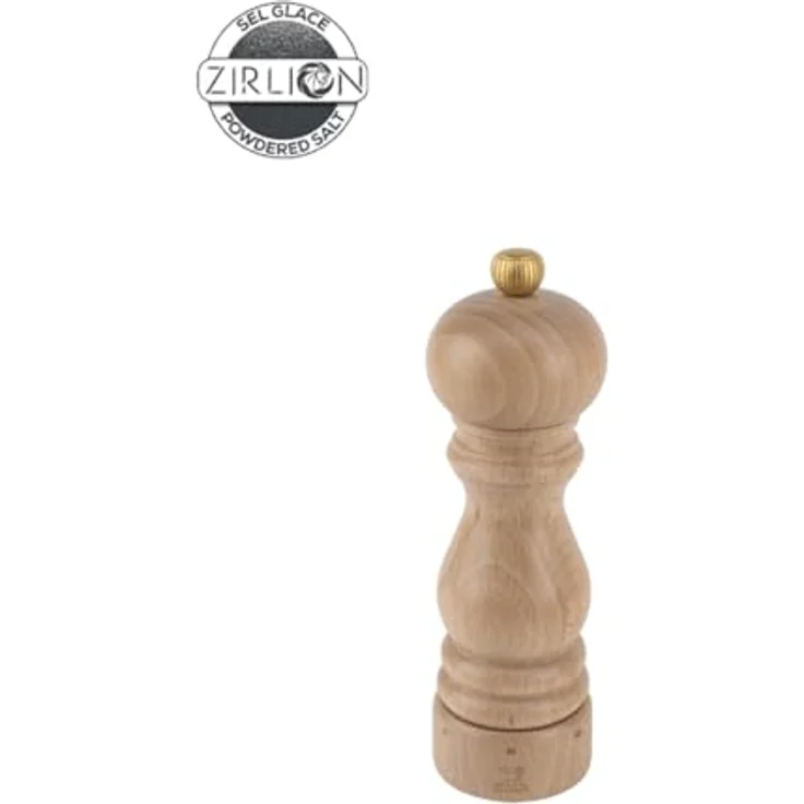 PEUGEOT Salzmühle PARIS 18cm Buchenholz Natur uSelect Zirkonia-Mahlwerk für Gewürze – Bild 3