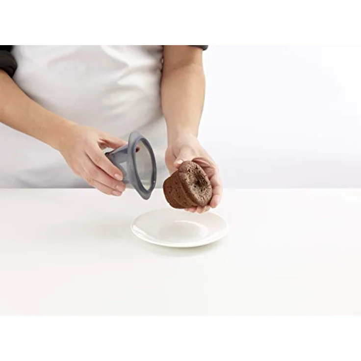 Lékué 2413006N06M017 Lava Cake Formen 100% Platin-Silikon 6 Stück – Bild 5