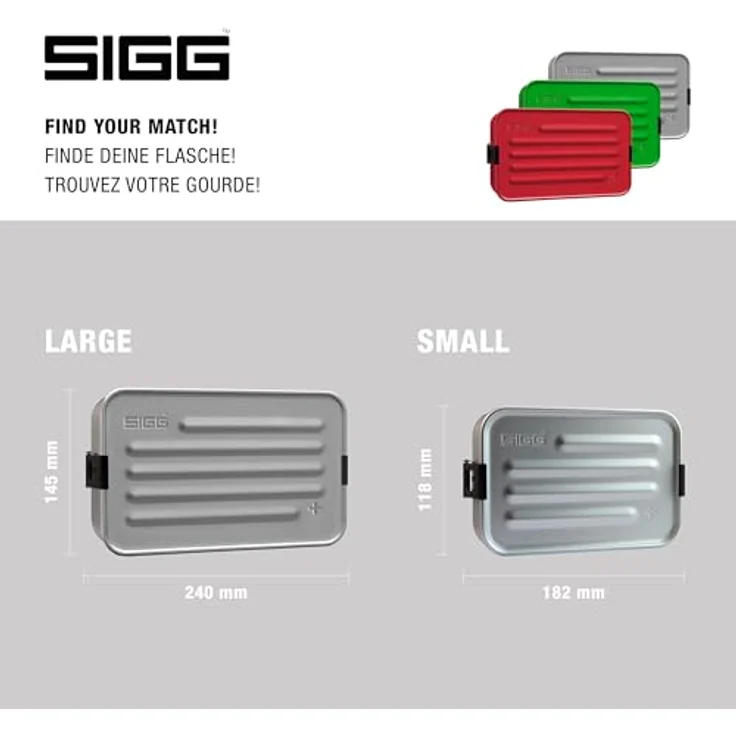 Sigg 8698 Metal Box Plus L Brotdose – Bild 6