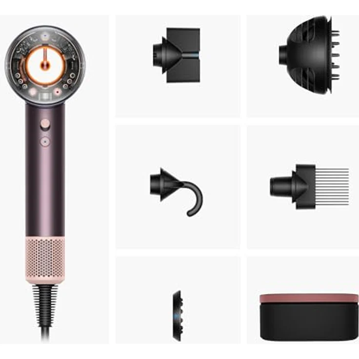 DYSON Haartrockner Dyson Supersonic Nural™ in Jasper Plum, intelligenster Haartrockner mit innovativen Features – Bild 7