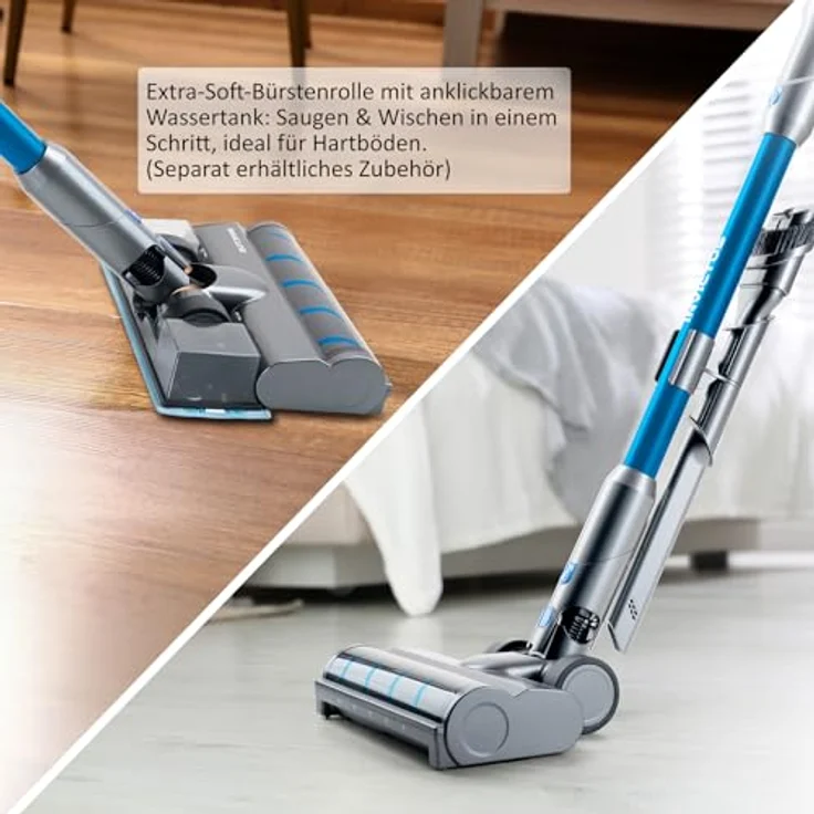 Genius INVICTUS ONE SL Hand- und Bodenstaubsauger Deluxe-Set, 18-tlg., kabellos mit BLDC-Motor und hygienischer Absaugstation – Bild 9