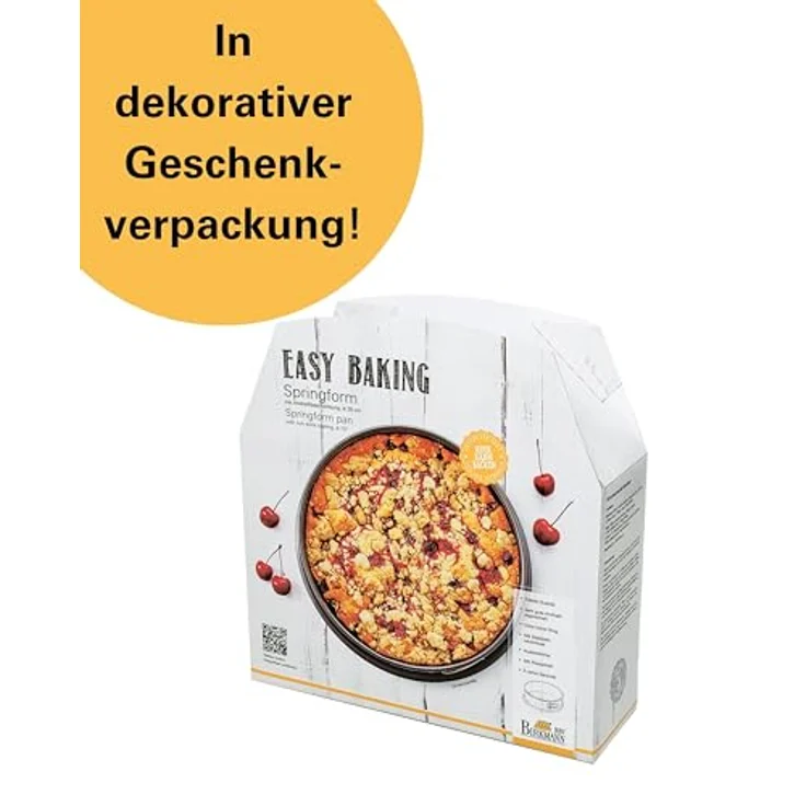 RBV Birkmann 881020, Easy Baking, Springform mit einem Boden, Ø 26 cm – Bild 7