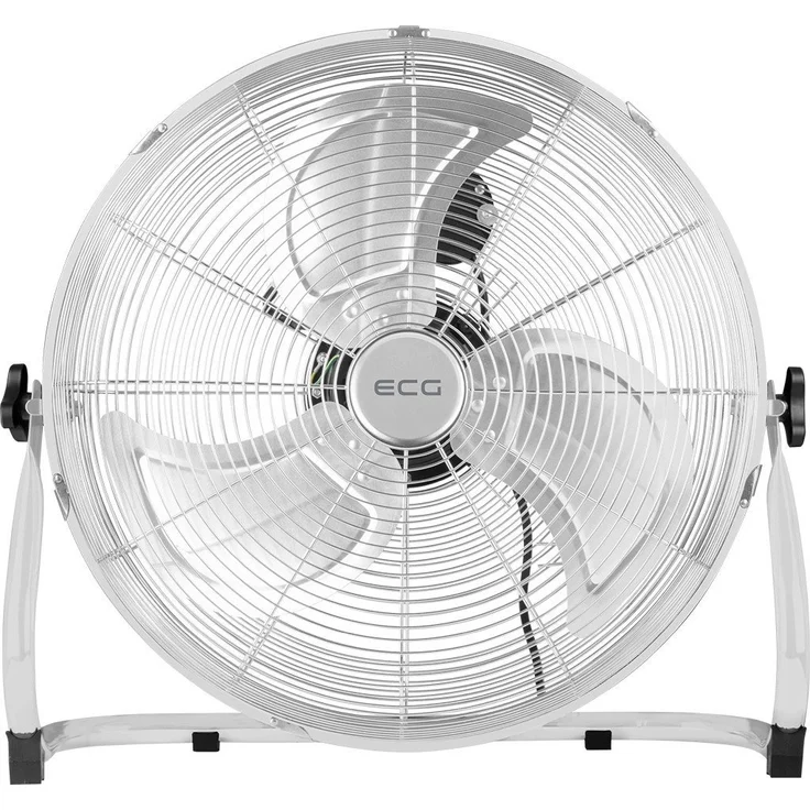 ECG Bodenventilator FF 45 VENTUS, 3m extra langes Stromkabel, sehr leiser Betrieb