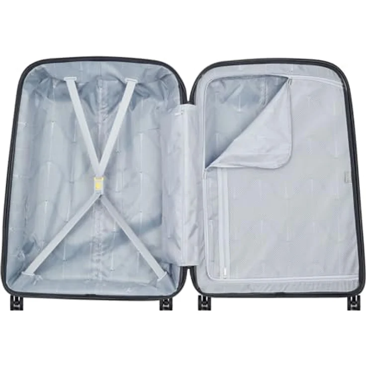 DELSEY PARIS Belmont Plus Koffer, groß, Hartschale, recycelt und recycelbar – 76 x 52 x 32 cm – 102 Liter – L – Zinkblau, Zinkblau, Koffer – Bild 4