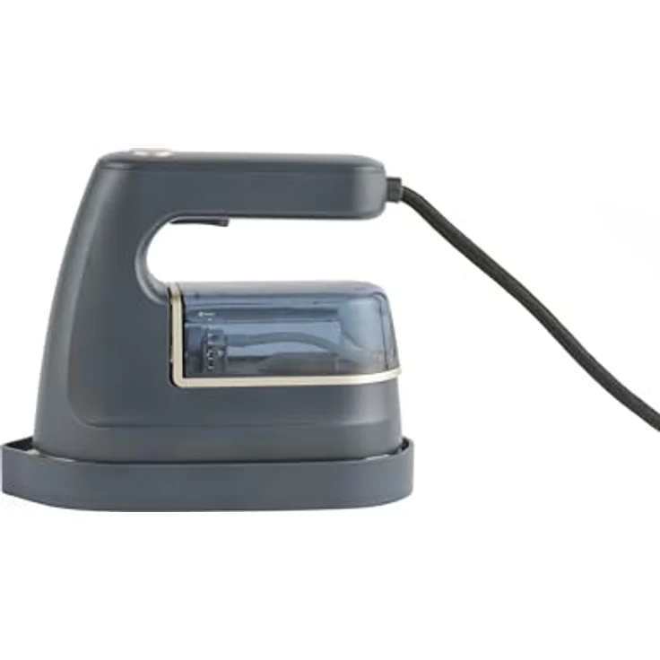 Beldray BEL01610VDE 2 in 1 Bügeleisen & Dampfglätter, Mini-Reisedampfbügeleisen mit hitzebeständiger Aufbewahrungsbasis, keramikbeschichteter Sohle, 100 ml Wassertank, 1200W – Bild 1