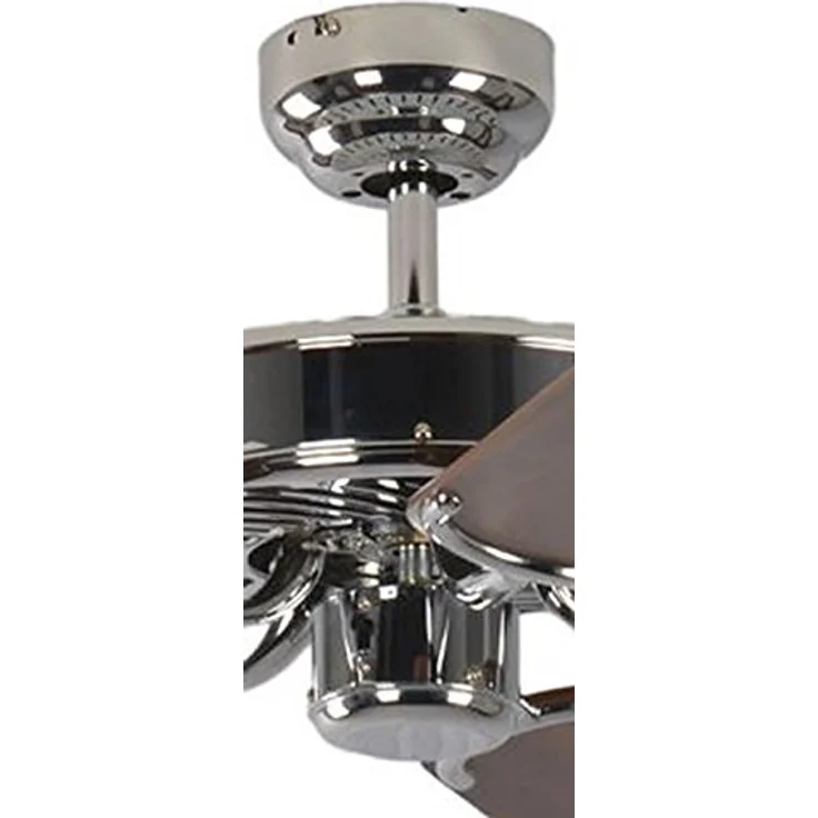 Pepeo 13322010132_v1 Deckenventilator Potkuri, Flügel Wallnuss, 240 V, Stahl|Walnuss – Bild 5