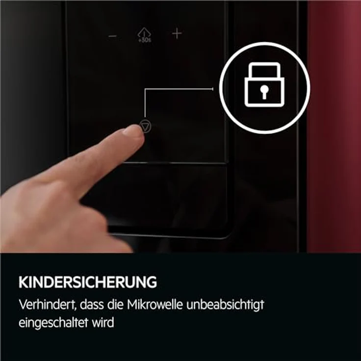 AEG TB6SM171DB Einbau Mikrowelle schwarz, 17 Liter, Touch-Bedienung mit SteamSet, Push-to-Open-Türsystem – Bild 14
