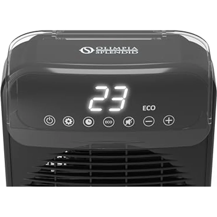 Olimpia Splendid 99241 Caldo Tekno, Heizlüfter bis zu 2.000 W mit Touchscreen, Eco-Modus und IP21 Schutz, beheizt 60 m³ – Bild 4