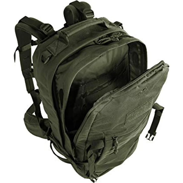 Tasmanian Tiger Mission Pack MKII, 37L Rucksack mit MOLLE-System und Regenhülle, Titan-Grey – Bild 5