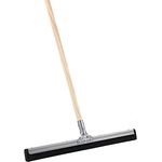 Profi Wasserschieber Gummischieber Bodenabzieher Abzieher mit Stiel (Breite 75cm / Stiel 140cm) Wasserabzieher Stabil Metall Holzstiel