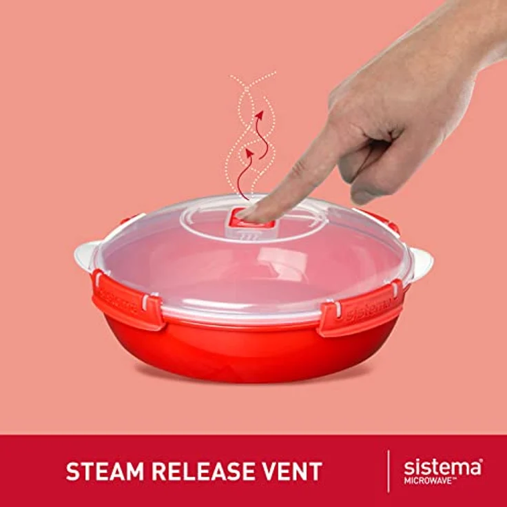 Sistema Microwave Teller, 1,3 l, rot – Bild 3