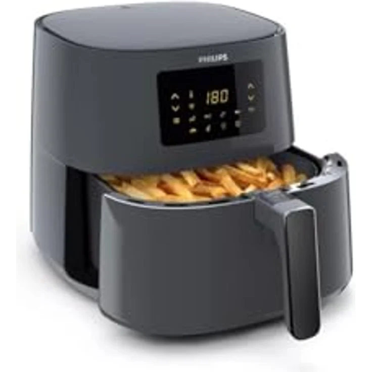 Philips Fritteuse Philips Fritteuse ohne Öl HD928060 6,2 L 2000 W Friteuse Frittöse Frit, 2000 W, Grau – Bild 2