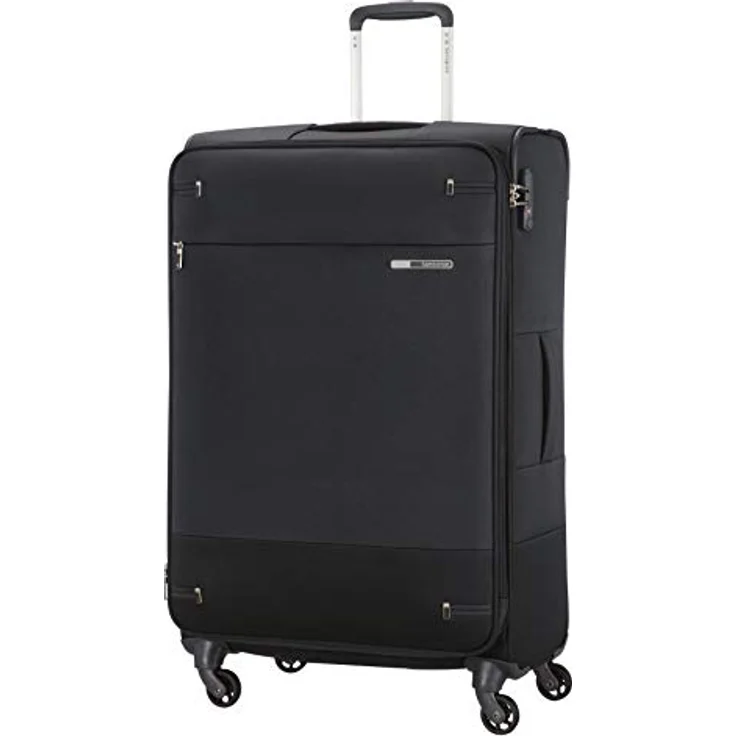 Samsonite Base Boost - Spinner L Erweiterbar Koffer, 78 cm, 105/112.5 L, Schwarz (Black) – Bild 1