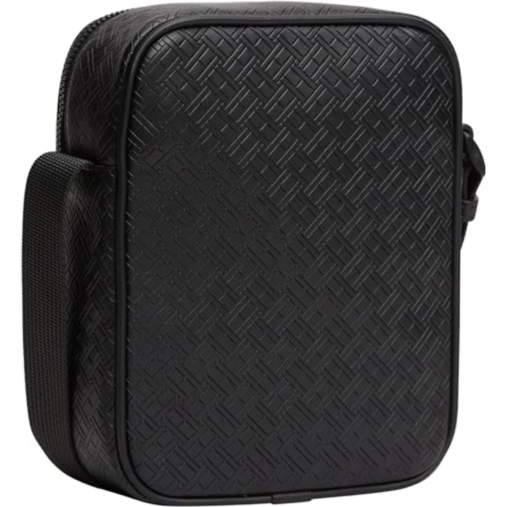 Tommy Hilfiger TH Flag Mini Bag, Umhängetasche aus 100% Polyurethan, schwarz, 16 cm x 6 cm x 20.5 cm – Bild 2