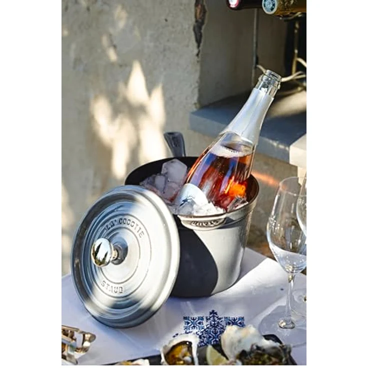 STAUB Stieltopf / Kasserolle für Saucen, 18 cm, 2,8 L, aus Gusseisen, für alle Herdarten, Graphitgrau, Made in France – Bild 2