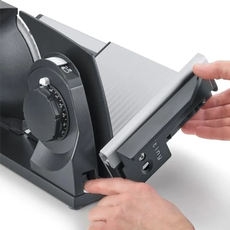 Graef MYTINY MT1006 EISENG, Aufschnittmaschine, Grau – Bild 7