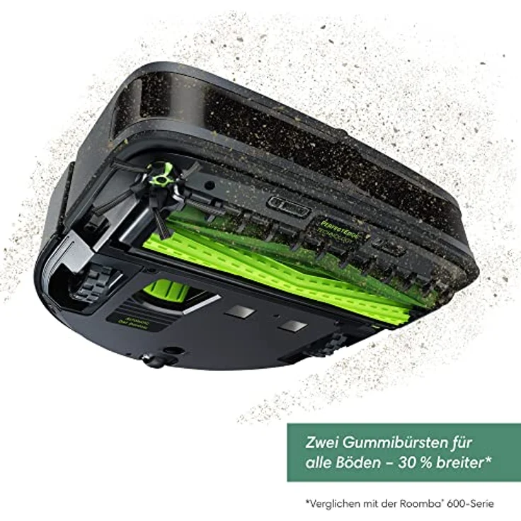 iRobot Roomba S9+ Saugroboter, 120 min Akkubetrieb, mit Absaugstation, schwarz-gold – Bild 4