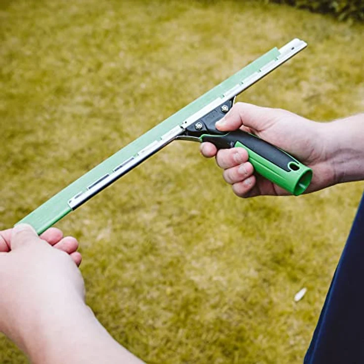 Unger Wischergummi für Fensterwischer (Breite 45 cm, Wischergummi, streifenfrei, mittlere Shore-Härte) RR45G – Bild 4