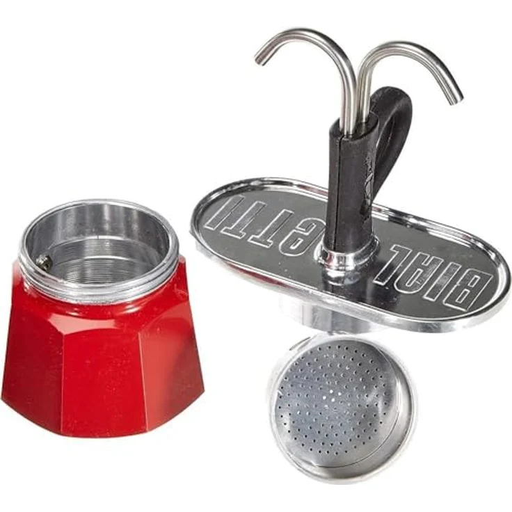 Bialetti Espressokocher Bialetti Mini Express Red – Bild 6