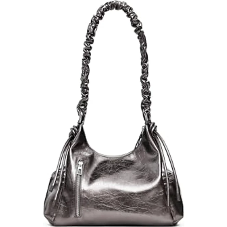 Desigual Half Montville, Schultertasche 29.5 cm, Silber für Alltag und Freizeit – Bild 2