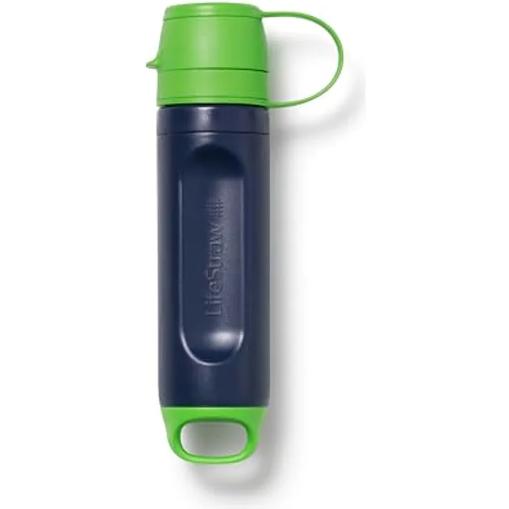 LifeStraw Peak Series Solo, Personal Wasserfilter Strohhalm mit Hohlfasermembrantechnologie, Limeade, entfernt 99,999999% Bakterien, 4000 Liter Filterlebensdauer, leicht und tragbar