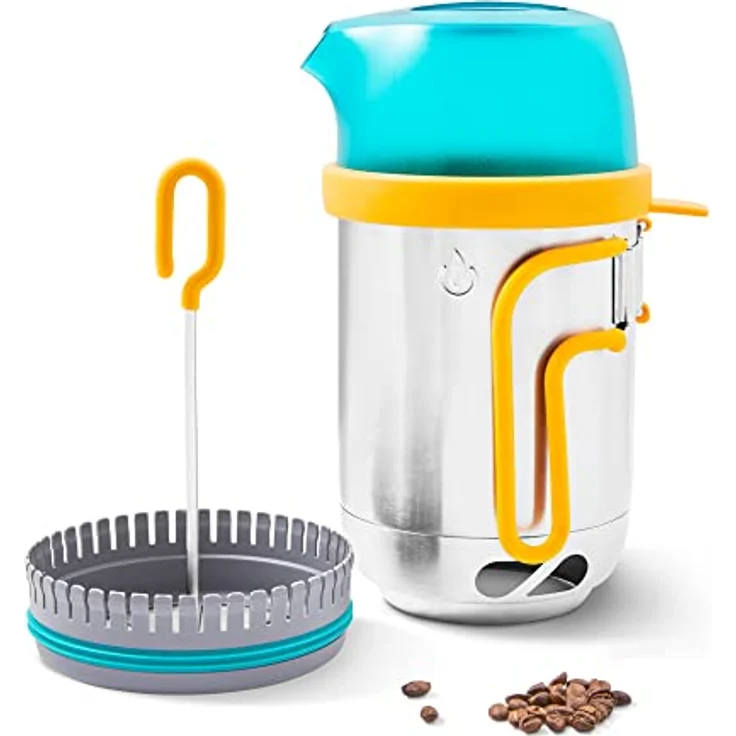 BioLite, CampStove KettlePot & Kaffee Set, Edelstahl Kochgeschirr Zubehör für Camping & Outdoor – Bild 1