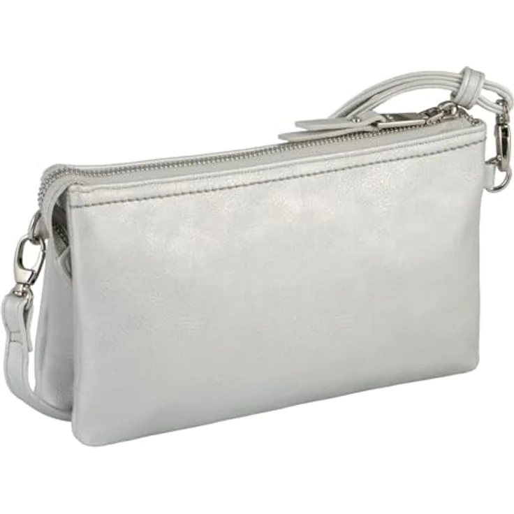 Gabor Damenhandtasche, mehrfarbig mit großzügigem Stauraum und praktischem Innentaschen-Design, Silber – Bild 3