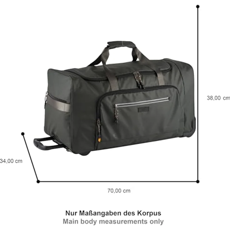 Camel Active Explore, 38 cm 2-Rollen Reisetasche mit 81 l Volumen – Bild 4