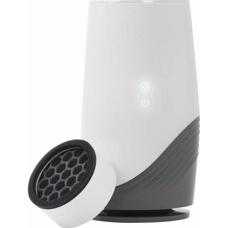Bblüv Püre 3-in-1 HEPA Luftreiniger mit Aktivkohlefilter, Luftreiniger, Grau, Weiss – Bild 1