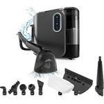 ETA Waschsauger Steam Clean I 13kPa I Multifunktions-Dampfreiniger I Teppichreiniger I Polsterreiniger I Fleckenreiniger für Teppich, Sofa, Polster, Treppen, Auto I 4 Reinigungsmodi I LED Display - ETA Dampfreiniger mit 13kPa Saugkraft, Multifunktionen und LED Display