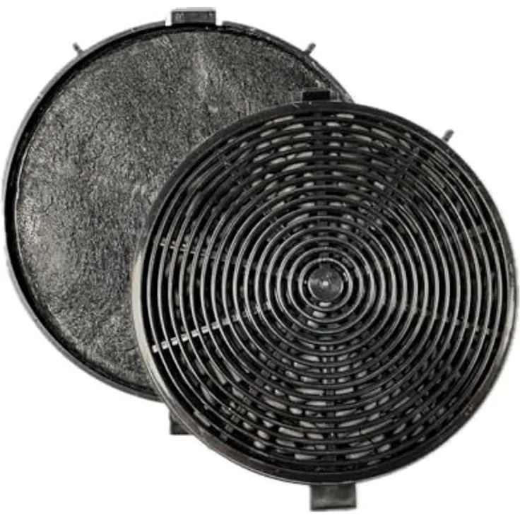 AIR2GO Aktivkohlefilter als Ersatz für Bomann KF573 (2 Stück) - Dunstabzugshauben-Zubehör