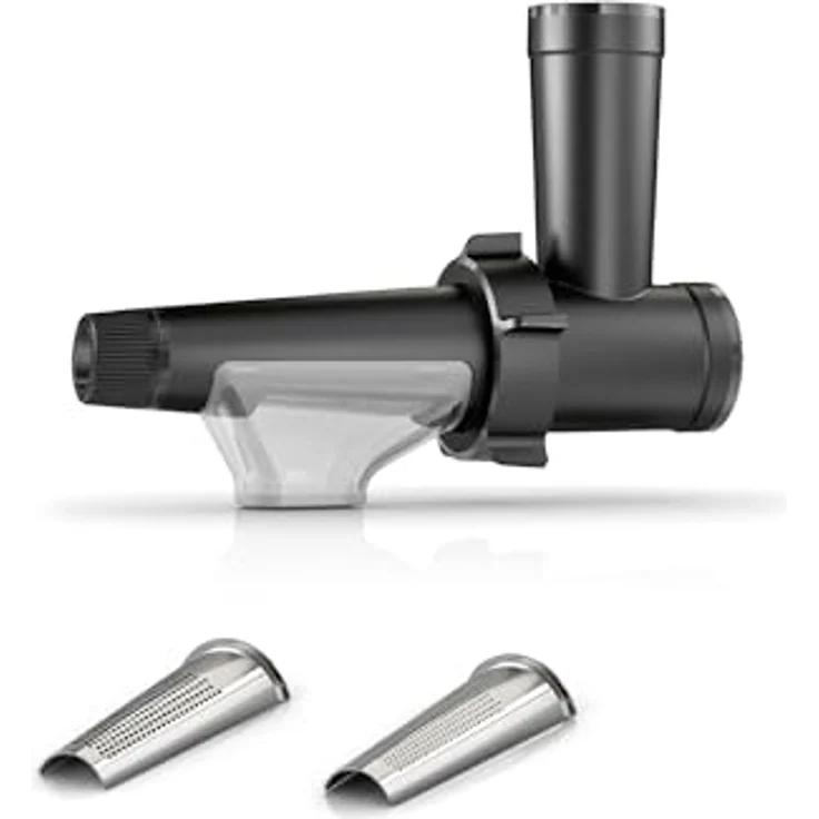 Bosch Saftpresse Zubehör für Fleischwolf Serie 4 und Serie 6, Fruchtpressenaufsatz mit 4 Trommeln – Bild 1