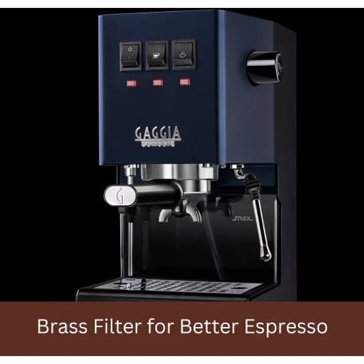 Gaggia Classic EVO Blue RI9481/15, Siebträgermaschine, Blau - Preisvergleich – Bild 2