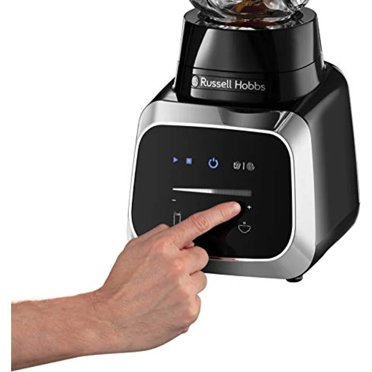 Russell Hobbs 28241-56 Standmixer, 1000 Watt, 1,5 l, Eis-Crusher, Timer, Kunststoff, schwarz, silber – Bild 3