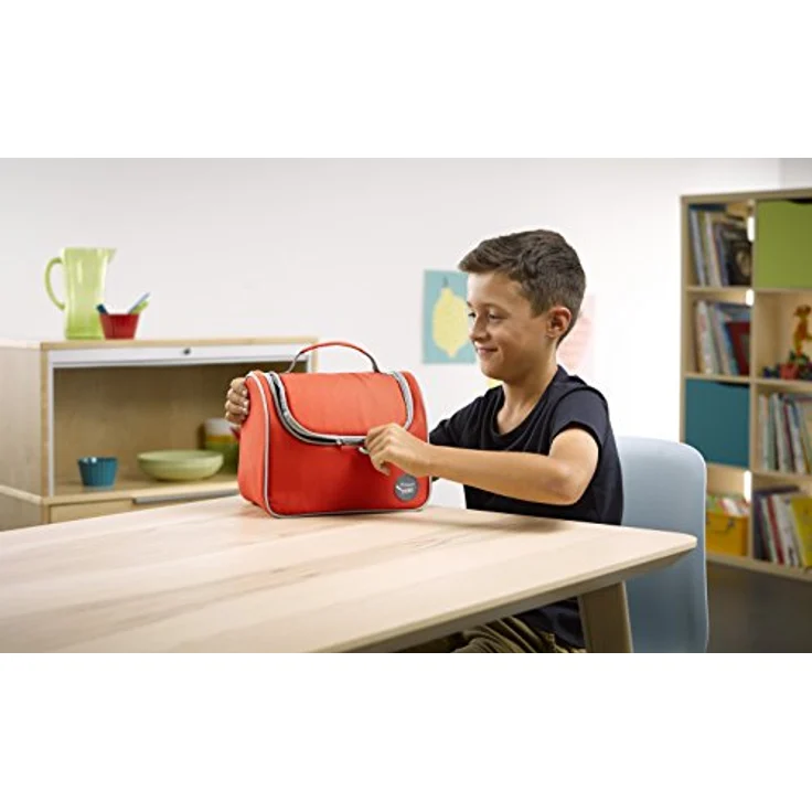 Isolierte Lunch Tasche von Maped, passend zu den Picnik Lunchboxen und Trinkflaschen, Farbe Rot – Bild 4