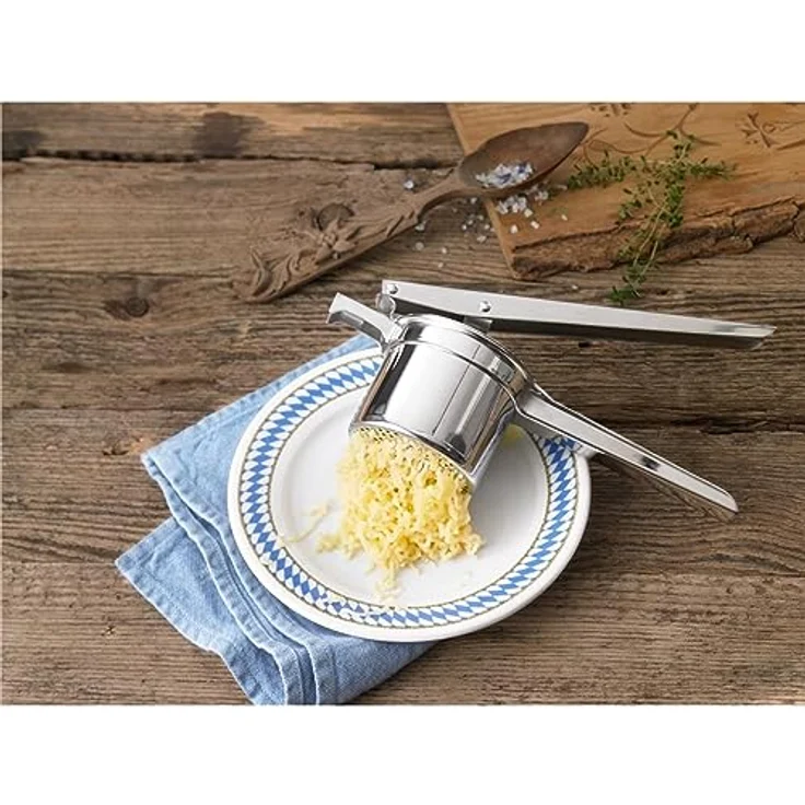 WMF Gourmet Multipresse, 26,5 cm, Kartoffelpresse, Spätzlepresse, Cromargan Edelstahl, spülmaschinenfest – Bild 2