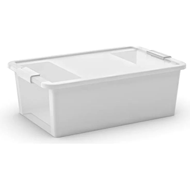 PROREGAL SuperSparSet 10x Mehrzweck Aufbewahrungsbehälter STORAGE, 26 Liter, HxBxT 19x55x35cm, weiß, bruchsicherer Kunststoff für vielseitige Anwendungen – Bild 1
