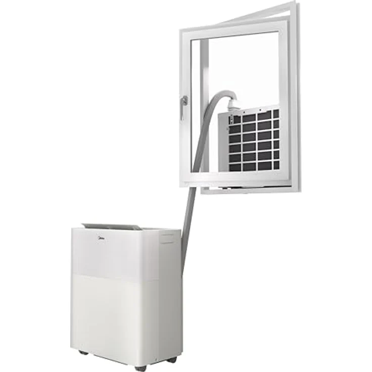 Midea PortaSplit Klimaanlage, 12.000 BTU, 3,5 kW, Kühlen & Heizen für Räume bis 42 m², Energieeffizienz A++/A+ – Bild 10
