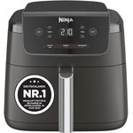 Ninja AF110EU Heißluftfritteuse 4,7L, 3-in-1 mit AirCrisp-Technologie, 2000W, Schwarz, für 1-2 Portionen