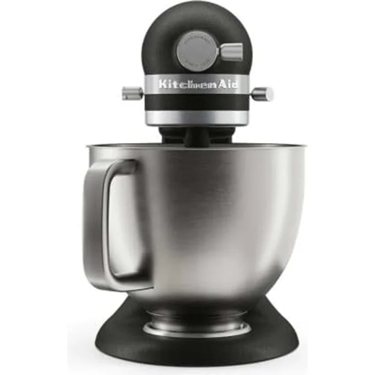KitchenAid 5KSM50PKVE Artisan Plus Küchenmaschine, 4,7L mit 325 Watt Motor, Gusseisen Schwarz, inklusive Edelstahlaufsätzen und integrierter Schüsselbeleuchtung – Bild 4