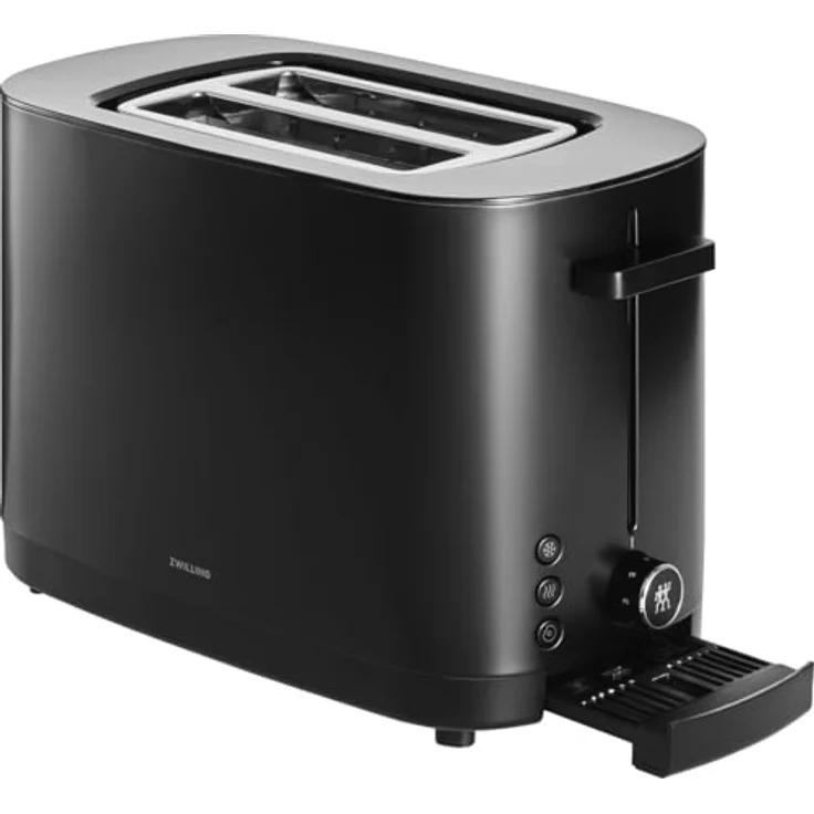 Zwilling ENFINIGY Toaster mit 3 Automatikprogrammen, 7 Bräunungsgraden und Abschaltfunktion, Schwarz – Bild 2