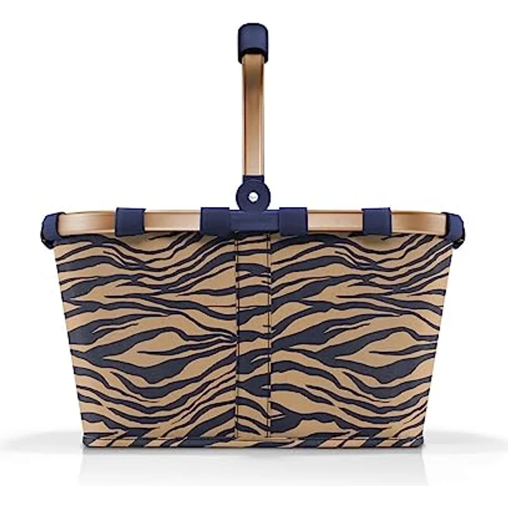 reisenthel carrybag sumatra, Stabiler Einkaufskorb mit 22 l Volumen, wasserabweisendem Design und praktischer Innentasche – Bild 2