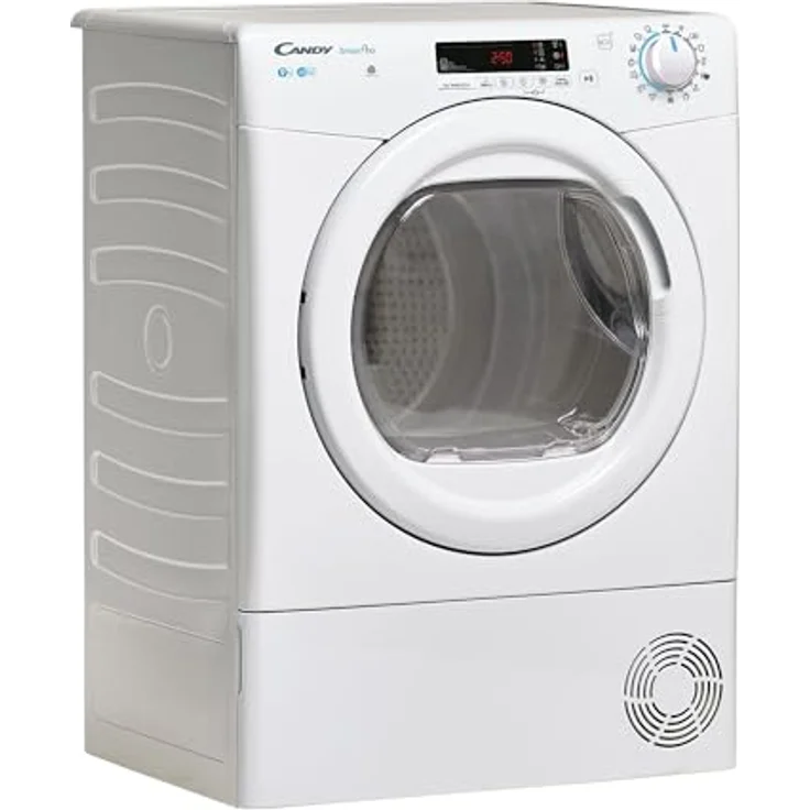 Candy CSOE C9DG-S Kondenswäschetrockner 9 KG, Wi-Fi + Bluetooth, Easycase-Kondenswasserbehälter, Symbolblende, Weiß – Bild 3