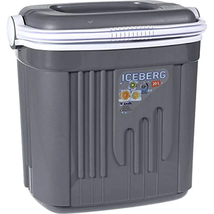 EDA passive Kühlbox 39 x 24 x 39 cm, 20 L, grau