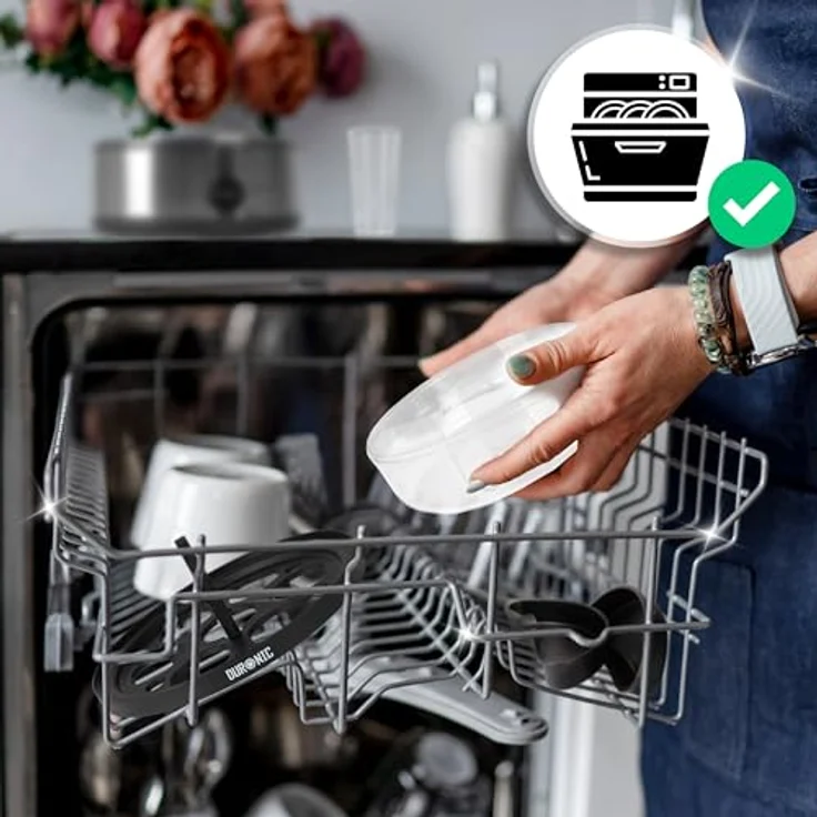 Duronic EB35 BK Eierkocher, für bis zu 7 Eier mit Härtegradeinstellung, Edelstahl, 350 Watt – Bild 5