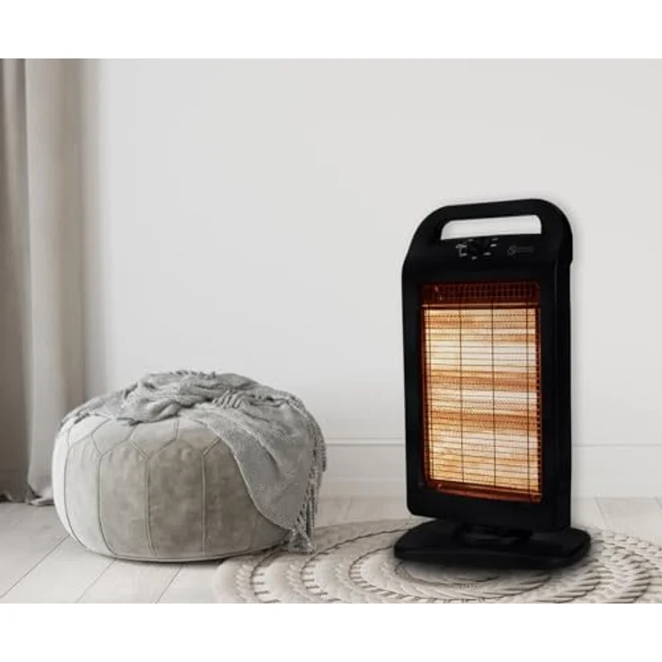 NEO TOOLS Infrarot Standheizstrahler, Heizer Heizstrahler Halogen Heizung Beheizung Infrarotheizer 3 Heizstufen, für Betrieb im Büro, Wohnzimmer, Schlafzimmer (90-113) – Bild 3