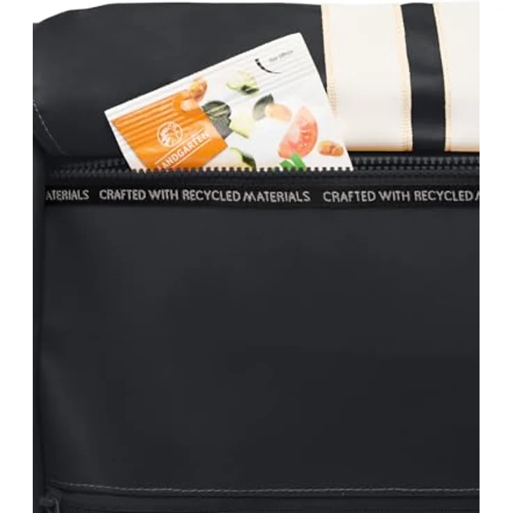 Vaude Vanuatu Umhängetasche, Schwarz, 28 cm x 10 cm x 24 cm, aus 100% Polyurethan – Bild 7